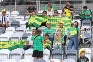 Οι ΑΕΚτζήδες στην "Košická Futbalová Aréna" (φώτος)