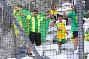 Οι ΑΕΚτζήδες στην "Košická Futbalová Aréna" (φώτος)