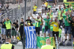 Οι ΑΕΚτζήδες στην "Košická Futbalová Aréna" (φώτος)