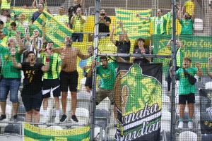 Οι ΑΕΚτζήδες στην "Košická Futbalová Aréna" (φώτος)