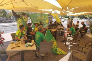 (ΦΩΤΟΣ/ΒΙΝΤΕΟ) Ξεκίνησε το Pre Game Party για τους ΑΕΚτζήδες! 