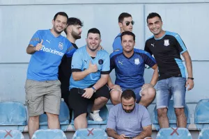Oι οπαδοί του Απόλλωνα σε Δυτική και Ανατολική (φωτορεπορτάζ)