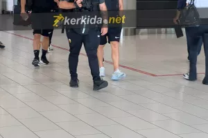 ΦΩΤΟΣ Kerkida/Στην Κύπρο για... Ομόνοια η ΑΕΚ