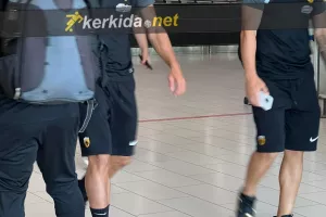 ΦΩΤΟΣ Kerkida/Στην Κύπρο για... Ομόνοια η ΑΕΚ