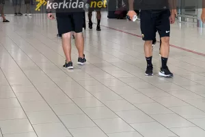 ΦΩΤΟΣ Kerkida/Στην Κύπρο για... Ομόνοια η ΑΕΚ