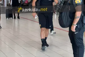 ΦΩΤΟΣ Kerkida/Στην Κύπρο για... Ομόνοια η ΑΕΚ