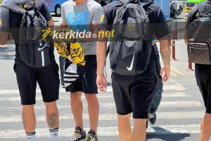 ΦΩΤΟΣ Kerkida/Στην Κύπρο για... Ομόνοια η ΑΕΚ