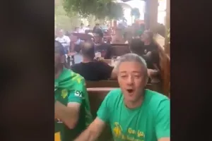 (ΒΙΝΤΕΟ) Οι ΑΕΚτζήδες ξεκίνησαν το πάρτι 