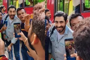 "Θερμή" υποδοχή στον Χάρη Κυριάκου στο αεροδρόμιο! (βίντεο)