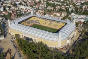 OPAP Arena: Σχεδόν έτοιμος ο «ναός» της ΑΕΚ! (βίντεο)