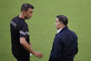 Η προπόνηση του Απόλλωνα στο "Γ. Καραϊσκάκης" (Φώτος/Βίντεο)