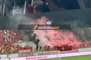 H υποδοχή των Red Rebels με... καπνογόνα (βίντεο)