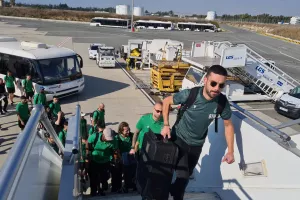 "Έφυγε" για Ισπανία η Ομόνοια - Μαζί της το kerkida.net (βίντεο/φώτος)