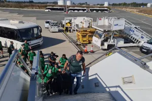 "Έφυγε" για Ισπανία η Ομόνοια - Μαζί της το kerkida.net (βίντεο/φώτος)
