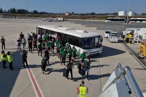 "Έφυγε" για Ισπανία η Ομόνοια - Μαζί της το kerkida.net (βίντεο/φώτος)