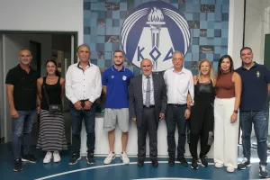Συνάντηση του Ανδρέα Μιχαηλίδη με τον Μάρκο Τσαγγαρά