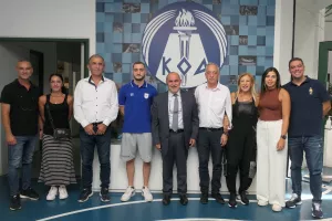 Συνάντηση του Ανδρέα Μιχαηλίδη με τον Μάρκο Τσαγγαρά