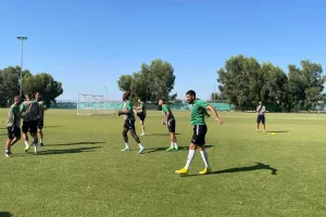 Το Kerkida στην πρωινή της ΑΕΚ ενόψει Ρεν (βίντεο/φώτος)