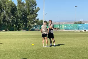 Το Kerkida στην πρωινή της ΑΕΚ ενόψει Ρεν (βίντεο/φώτος)