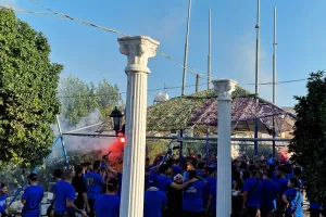 "Πάρτι" οι 'Μαχητές' ενόψει ΑΠΟΕΛ, στα "μπλε" το "ΠΑΠ" (βίντεο/φώτος)