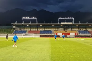 Η προπόνηση του Απόλλωνα στο Rheinpark Stadion (φώτος)