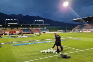 Η προπόνηση του Απόλλωνα στο Rheinpark Stadion (φώτος)
