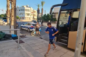 Η άφιξη της "Κυρίας" στο "Aμμόχωστος" (φώτος/βίντεο)