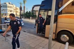 Η άφιξη της "Κυρίας" στο "Aμμόχωστος" (φώτος/βίντεο)