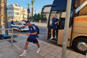 Η άφιξη της "Κυρίας" στο "Aμμόχωστος" (φώτος/βίντεο)
