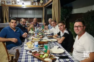 Δείπνο και εξαιρετικό κλίμα στην Αλκή (φώτος)