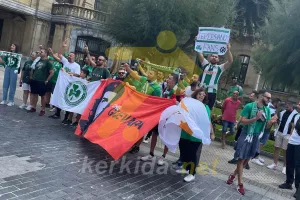 (ΒΙΝΤΕΟ Kerkida/UPD) "Ζεσταίνονται" ΤΩΡΑ οι Ομονοιάτες με συνθήματα