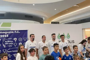 To Kerkida στα... αποκαλυπτήρια της Ανόρθωσης (φώτος)
