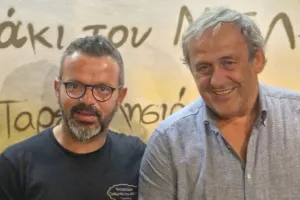 Φιλοξένησε... και Μισέλ Πλατινί!