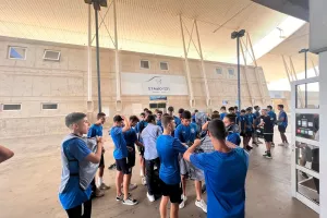 Έτοιμα τα ball boys στο ΓΣΠ (φώτος)
