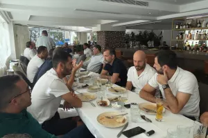 ΑΠΟΕΛ: Δεξιώθηκε την ομάδα ο Πρόδρομος Πετρίδης (φώτος)