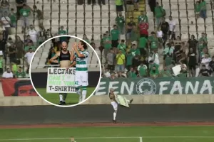 Γιαν Λέτσιακς: Έδωσε φανέλα, πήρε πλακάτ! (φώτο)