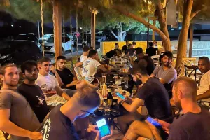 Δείπνο σε εξαιρετικό κλίμα