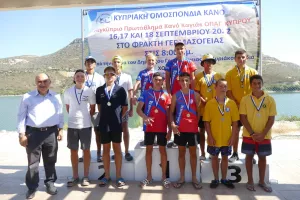 Στο Παγκύπριο Πρωτάθλημα Κανό Καγιάκ ο Πρόεδρος του ΚΟΑ