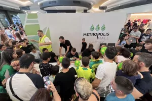 ΑΕΚ/Επιτυχημένη η εκδήλωση στο Metropolis Mall