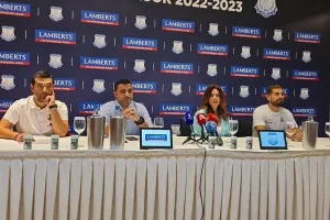 Η δημοσιογραφική διάσκεψη του Απόλλωνα - Ανανέωση συνεργασίας με Lamberts