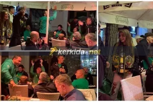 (ΒΙΝΤΕΟ Kerkida) Χαμό... στην Κρακοβία οι ΑΕΚτζήδες!