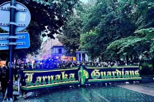Larnaka Guardians: "Ευχαριστούμε όλο τον κόσμο, βροντερό παρών στο Παφιακό"