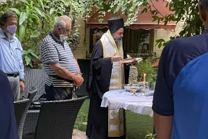 O καθιερωμένος αγιασμός της ΠΑΕΕΚ (φώτος)