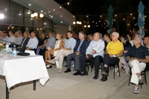 Στην παρουσίαση του βιβλίου «Η ιστορία  της κυπριακής σκοποβολής» η Κάλλη Χατζηιωσήφ
