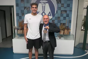Ο Πρόεδρος του ΚΟΑ τίμησε τον Νικόλα Αντωνίου
