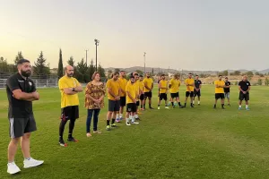Ο καθιερωμένος αγιασμός του "Αετού Αγγλισίδων" (φώτος)