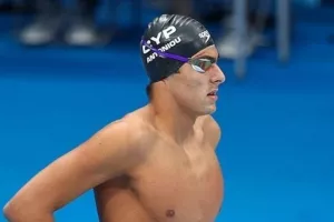Ο Νικόλας στον τελικό των 100μ. ελεύθερο 