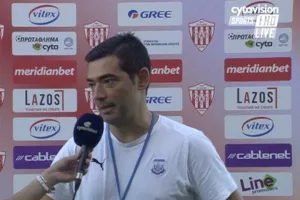 Φανούριος/"Δεν ξεκαθαρίζει το VAR αν πέρασε τη γραμμή-Να το δούμε για να έχουμε ήσυχη συνείδηση”