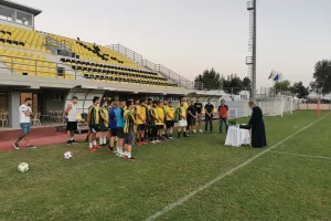 Ο καθιερωμένος αγιασμός με την παρουσία του Προέδρου (φώτος)