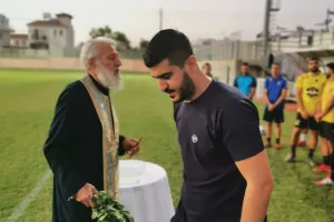 Ο καθιερωμένος αγιασμός με την παρουσία του Προέδρου (φώτος)